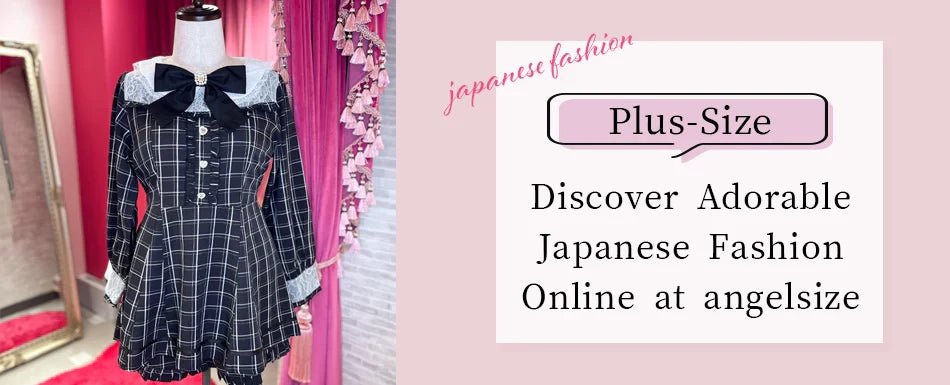 Unleash Your Inner Kawaii: Discover Adorable Japanese Plus-Size Fashion Online at Angel Size!