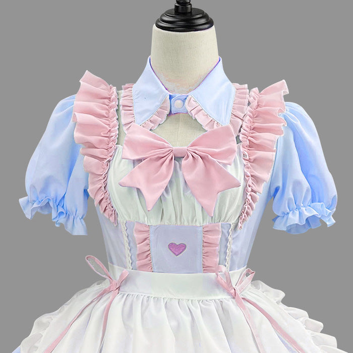 大きいサイズレディースましゅまろプリンセスのコンカフェメイドさん (M/L/LL/3L/4L/5L/6L)/コスプレ