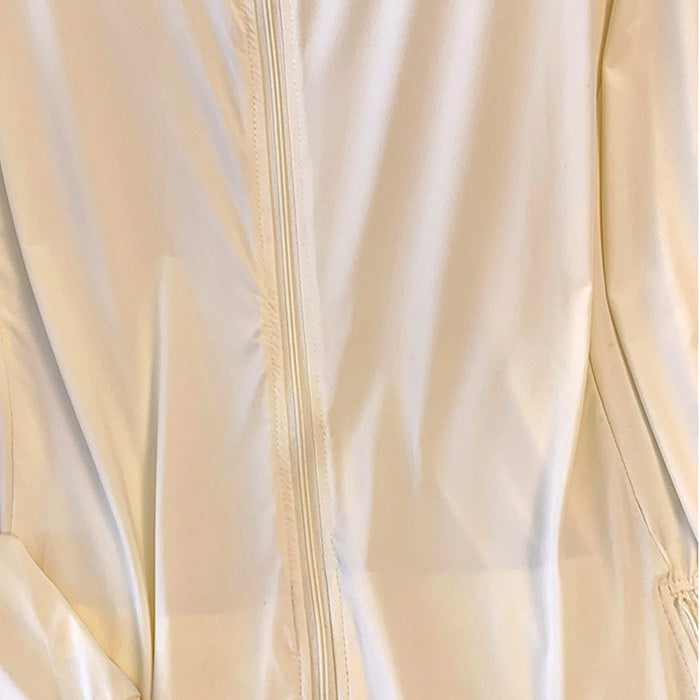 Lightweight, sun-protective yellow, loose-fitting parka (3L/4L/5L/6L/7L)