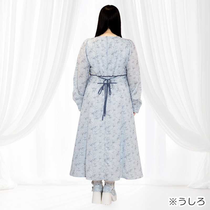 大きいサイズレディースきみの夢で会えたらワンピース(3L/4L/5L/6L)/Taberunosky(タベルノスキー)