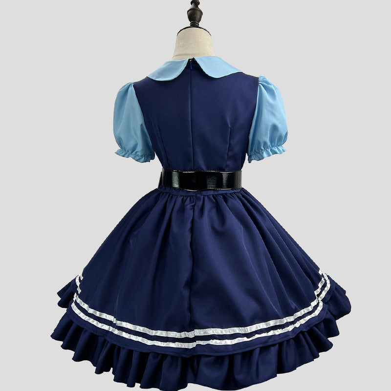大きいサイズレディースラビット警察官のワンピ―ス (M/L/2L/3L/4L/5L/6L)/コスプレ/ハロウィン
