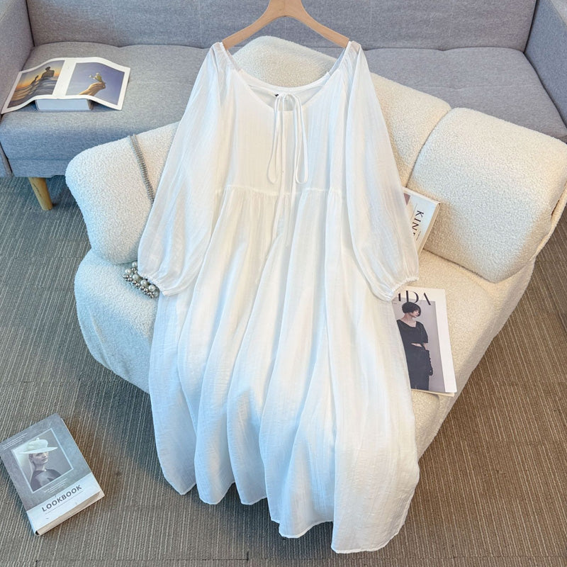 Chiffon Breeze Airy Dress (3L/4L/5L/6L/7L)
