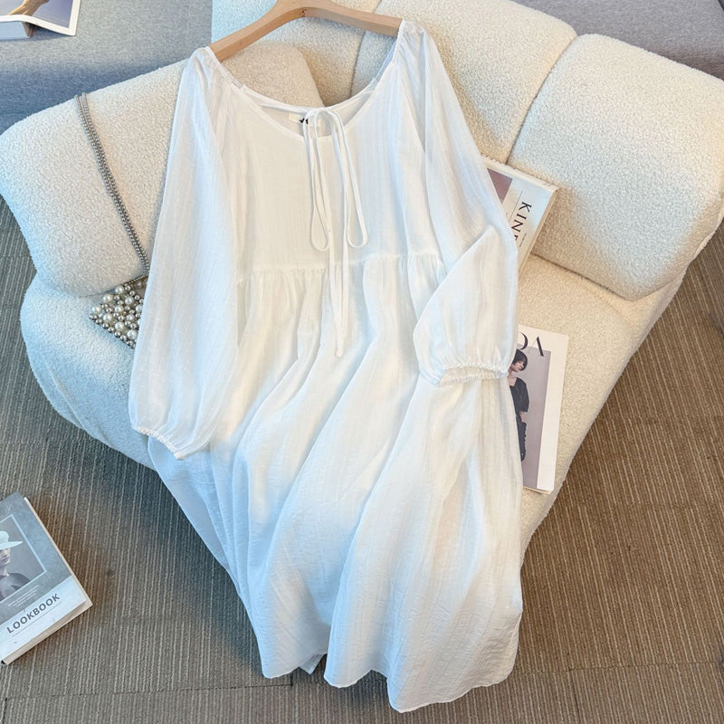 Chiffon Breeze Airy Dress (3L/4L/5L/6L/7L)