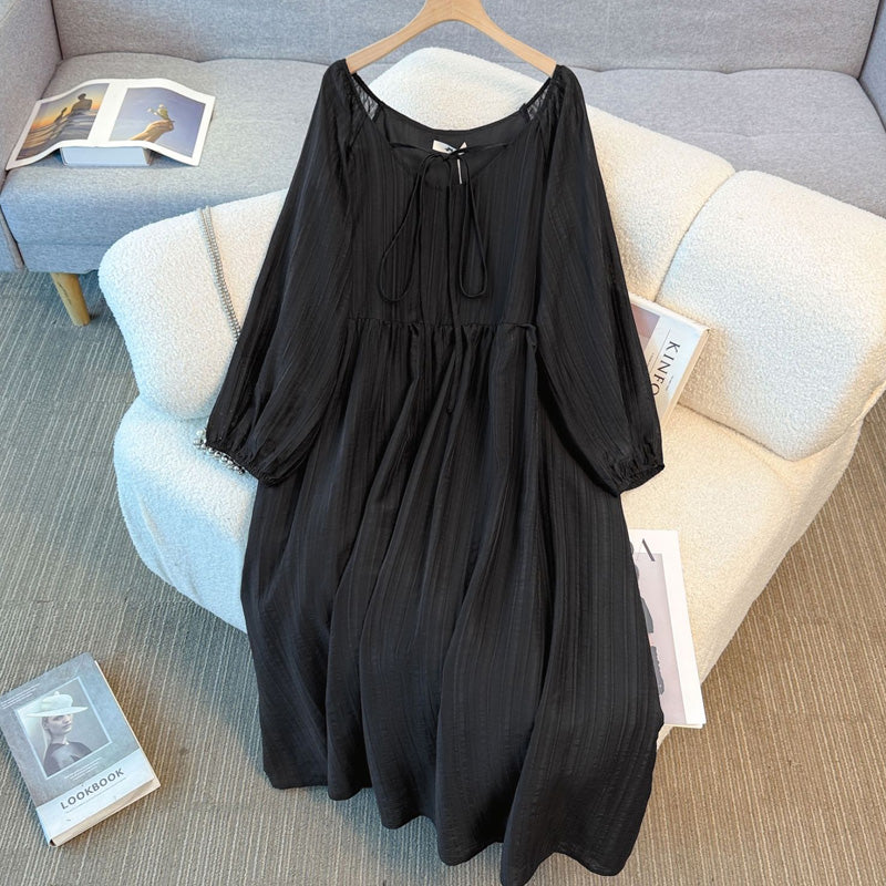 Chiffon Breeze Airy Dress (3L/4L/5L/6L/7L)