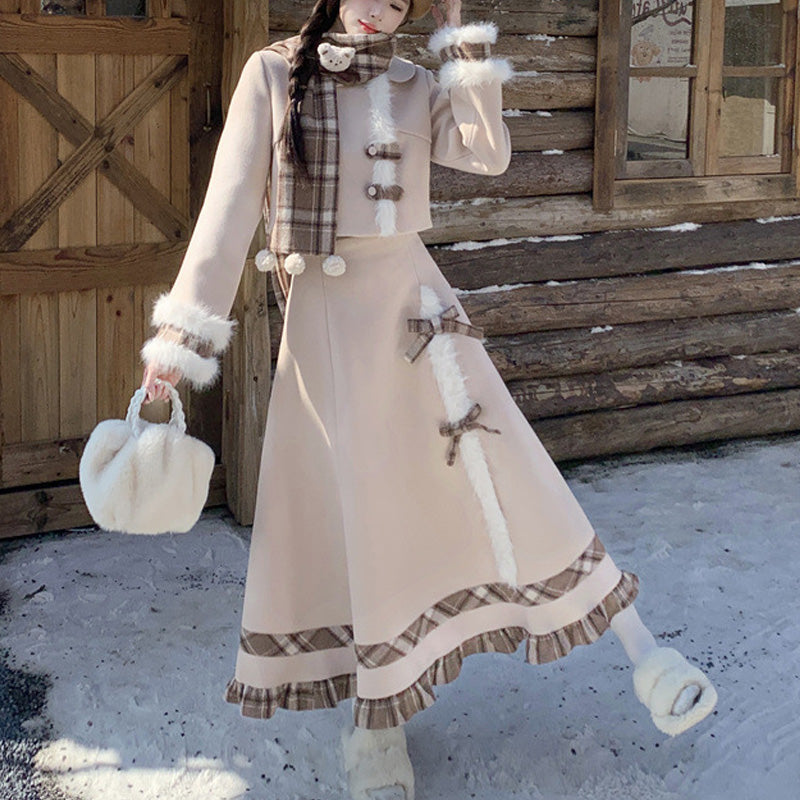 ミルクティーファー・ウィンタードールセット(L/LL/3L/4L/5L)