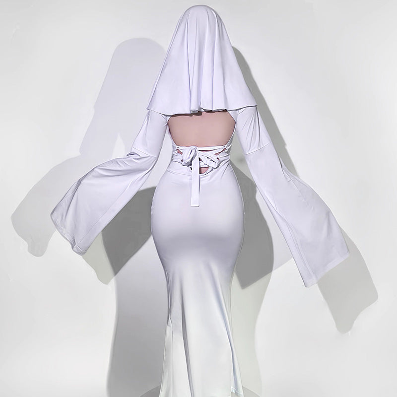 闇夜のゴーストガールズワンピース(M/L/LL/3L/4L/5L/6L)