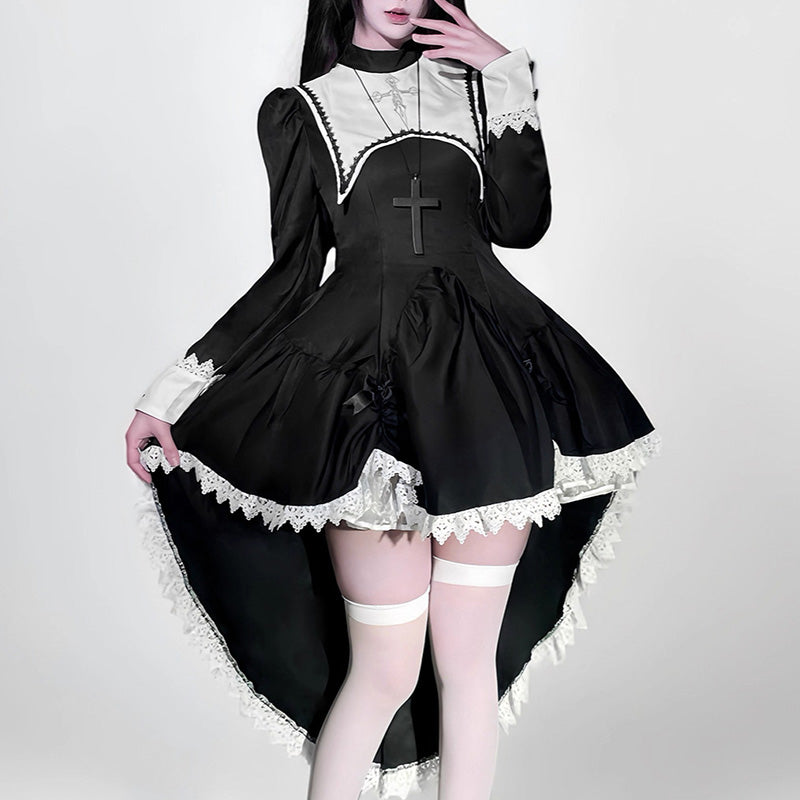 ミステリアスゴシック・シスターハロウィンワンピース(M/L/LL/3L/4L/5L/6L)