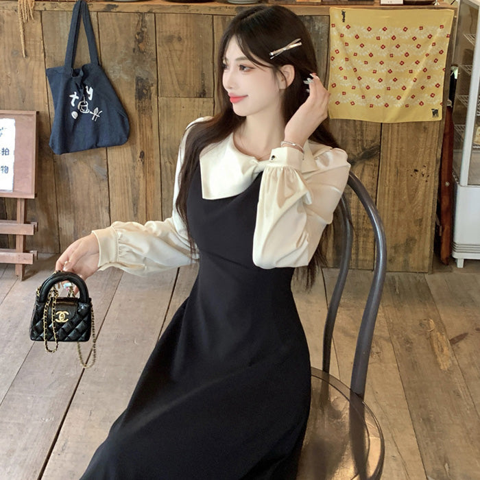 ノーブルリボン・セレクトワンピース(L/LL/3L/4L/5L)