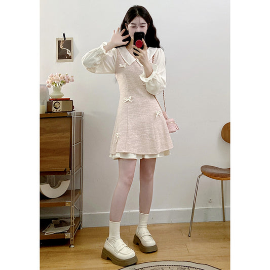 メルティリボン・トワレワンピース(L/LL/3L/4L/5L)