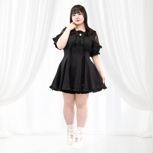 Melty Ribbon Sailor Collar Dolly Set (LL/3L/4L) / Taberunosky