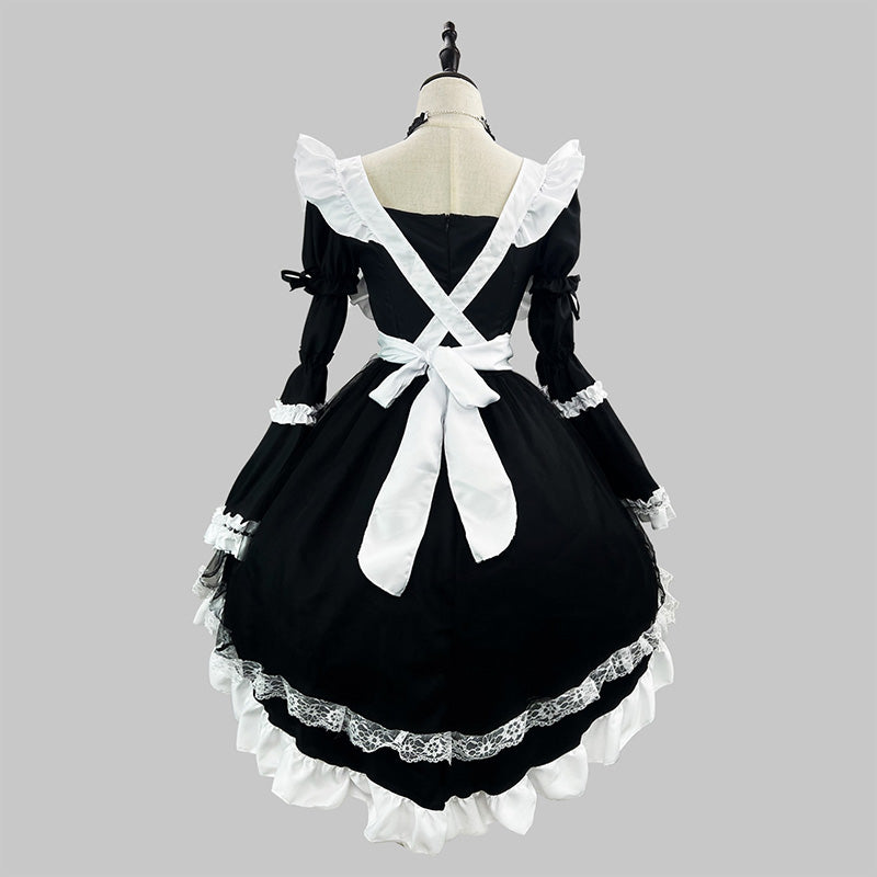 クロスノワール・ゴシックメイドドレス(M/L/LL/3L/4L/5L/6L)