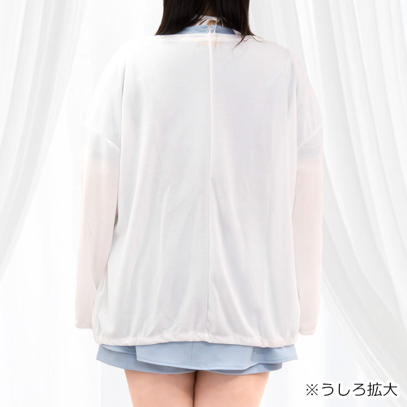 とろける白魔法カーディガン(3L/5L)/Taberunosky(タベルノスキー)