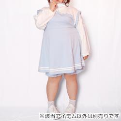 サブカルちゃんのジャージ戦闘服セットアップ（ワンピース+ショートパンツ付き）
