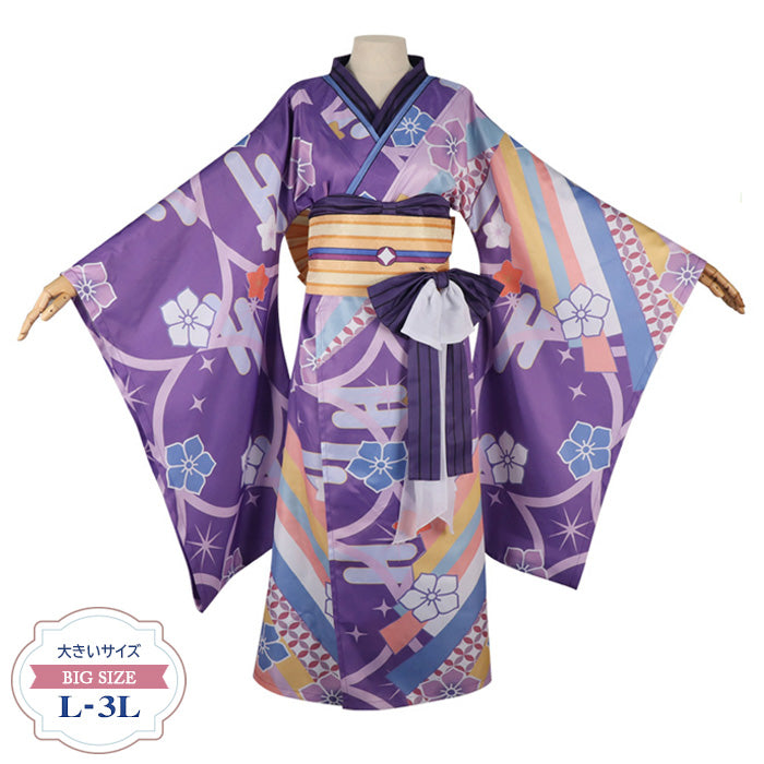 Purple Magical Girl Little First Dream Kimono/Yukata