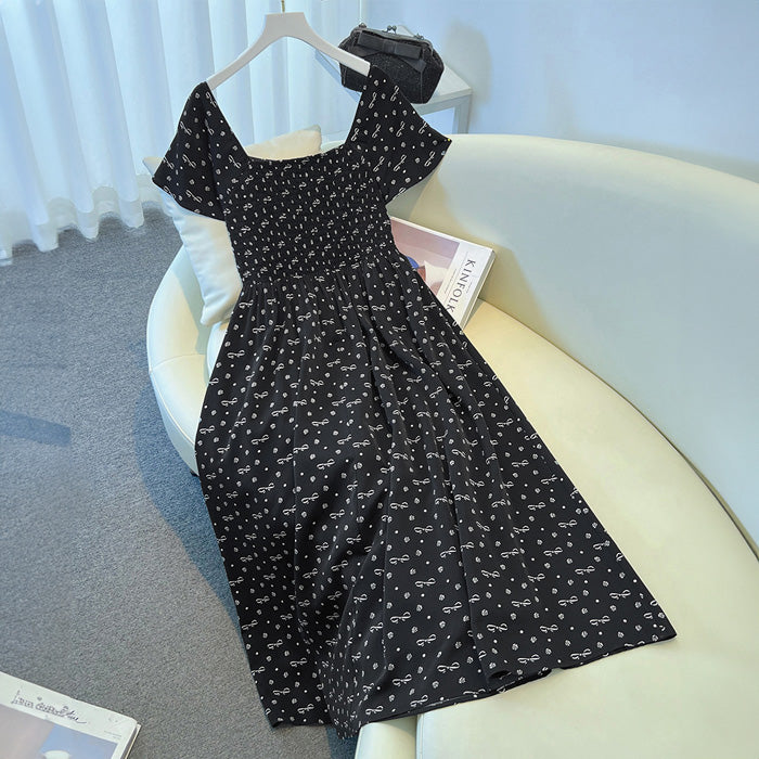 Ribbon and Polka Dot LOVE Dress (3L/4L/5L/6L/7L)