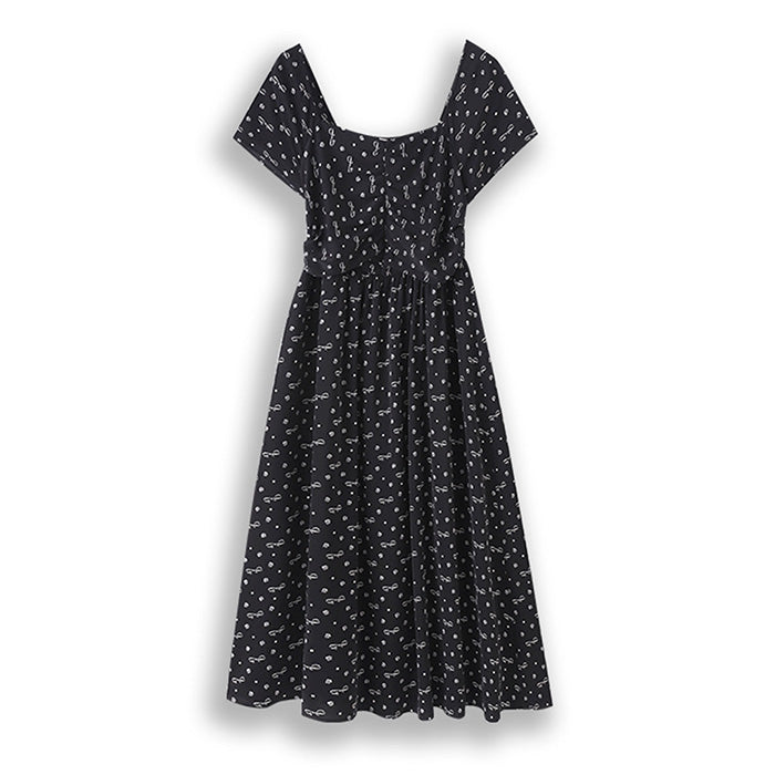 Ribbon and Polka Dot LOVE Dress (3L/4L/5L/6L/7L)
