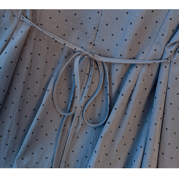 Secret Tiered Dot Dress (3L/4L/5L/6L/7L)