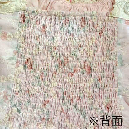 Sweet Bouquet Cotton Flared Long Dress (L/LL/3L/4L/5L)