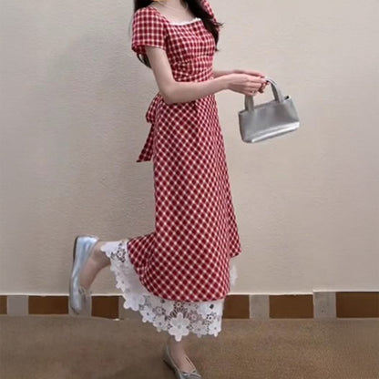 Love Letter Gingham Dress (3L/4L)