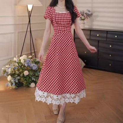 Love Letter Gingham Dress (3L/4L)