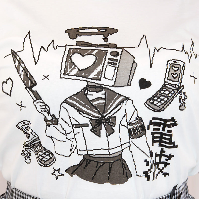 Glitch Girl: Error Code 101 T-shirt (ONE SIZE)