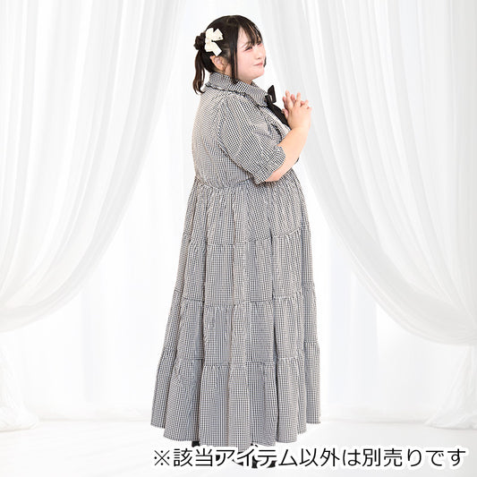 大きいサイズレディース月夜色のプリンセスのふわふわティアードワンピ（3L/4L/5L/6L）/Taberunosky（タベルノスキー）