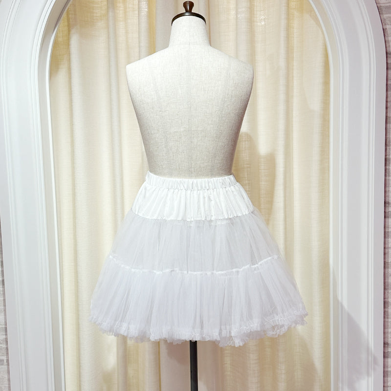 120cmまでOK！パニエスカート/チュチュ45cm(大きいサイズ3L~5L相当)ハロウィンコスプレ/タベルノスキーオリジナル