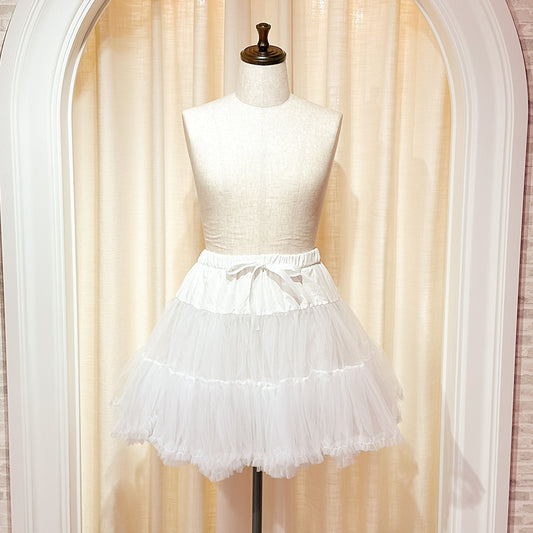 120cmまでOK！パニエスカート/チュチュ45cm(大きいサイズ3L~5L相当)ハロウィンコスプレ/タベルノスキーオリジナル