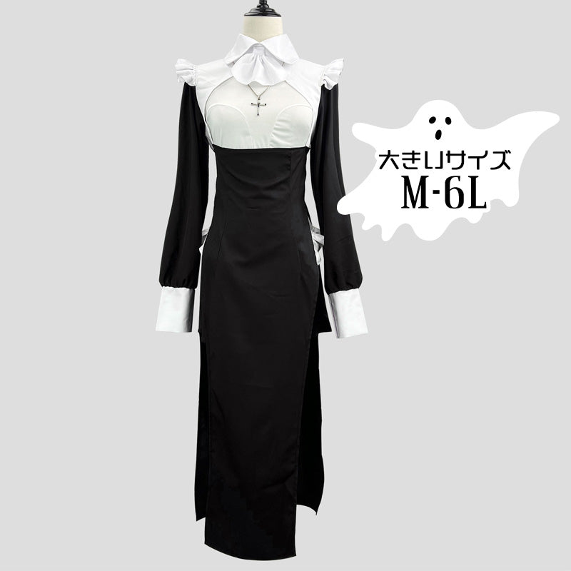 大きいサイズレディースセクシーシスターコスチューム (M/L/2L/3L/4L/5L/6L)/コスプレ/ハロウィン