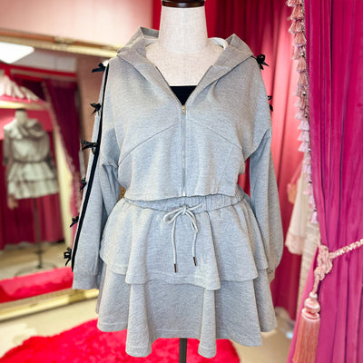 Cropped Jersey Ribbon Set (3L/5L) / Taberunosky