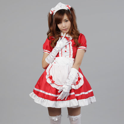 大きいサイズレディースキャンディメイド服ワンピ―ス (2L/3L/4L/5L/6L)/大きいサイズ/コスプレ/ハロウィン