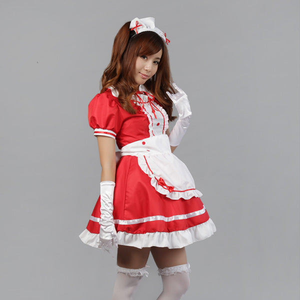 大きいサイズレディースキャンディメイド服ワンピ―ス (2L/3L/4L/5L/6L)/大きいサイズ/コスプレ/ハロウィン