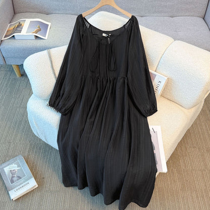 Chiffon Breeze Airy Dress (3L/4L/5L/6L/7L)
