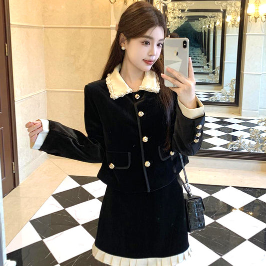 【選べる丈】気品を纏う日のレディセットアップ(L/LL/3L/4L/5L)