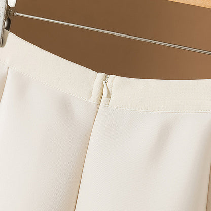 クラシックラインのリボンロングスカート(L/LL/3L/4L/5L)