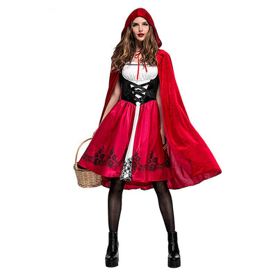 赤ずきんワンピ―ス (2L/3L/4L)/大きいサイズ/コスプレ/ハロウィン