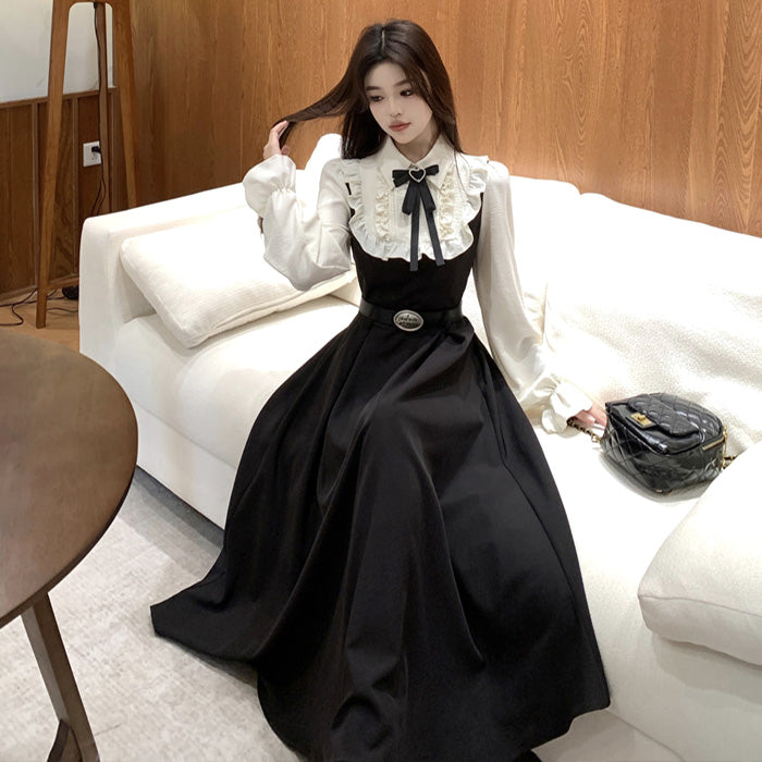 大きいサイズ レディース｜大人のガーリーフリルカラーベルト