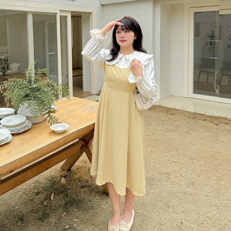 French Girly Flare Dress (LL/3L/4L/5L)