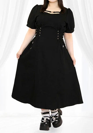 身長156cm-160cmの時のワンピースの着丈119cm