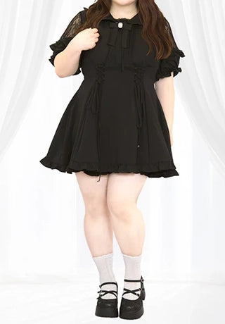 身長161cm-165cmの時のワンピースの着丈72cm