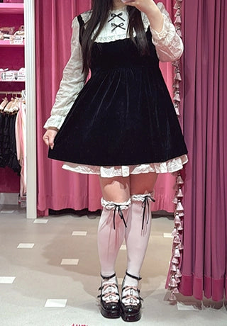 身長166cm-170cmの時のワンピースの着丈85cm