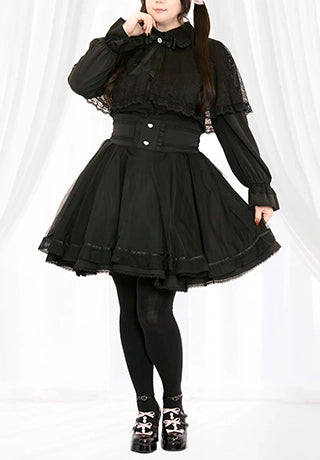 身長166cm-170cmの時のスカートの着丈55cm