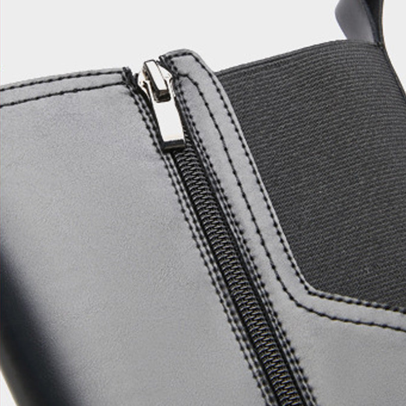 【ふくらはぎゆったり50~58cm】ブラックムーン・エクステンドフィットブーツ(ふくらはぎ大きいサイズ)