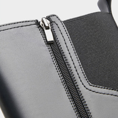 【ふくらはぎゆったり50~58cm】ブラックムーン・エクステンドフィットブーツ(ふくらはぎ大きいサイズ)