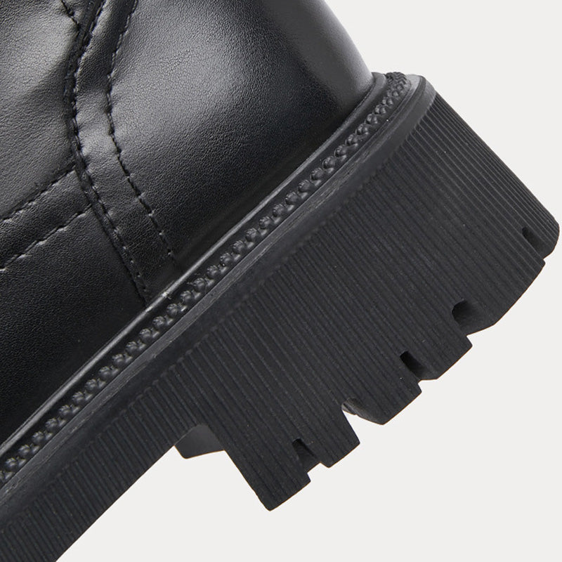 【ふくらはぎゆったり50~58cm】ブラックムーン・エクステンドフィットブーツ(ふくらはぎ大きいサイズ)