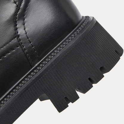 【ふくらはぎゆったり50~58cm】ブラックムーン・エクステンドフィットブーツ(ふくらはぎ大きいサイズ)