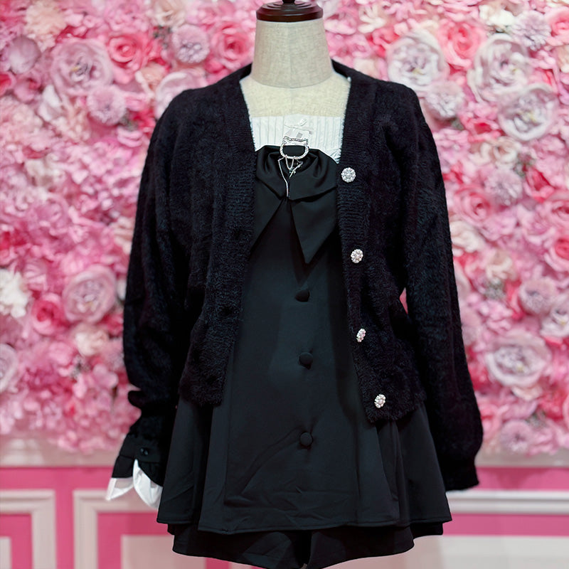 大きいサイズ レディース｜月明りのシャギーニット・ふわもち