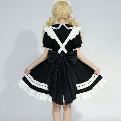 Cheese Cat Cafe Maid Dress (M/L/2L/3L/4L/5L/6L) / Cosplay / Christmas