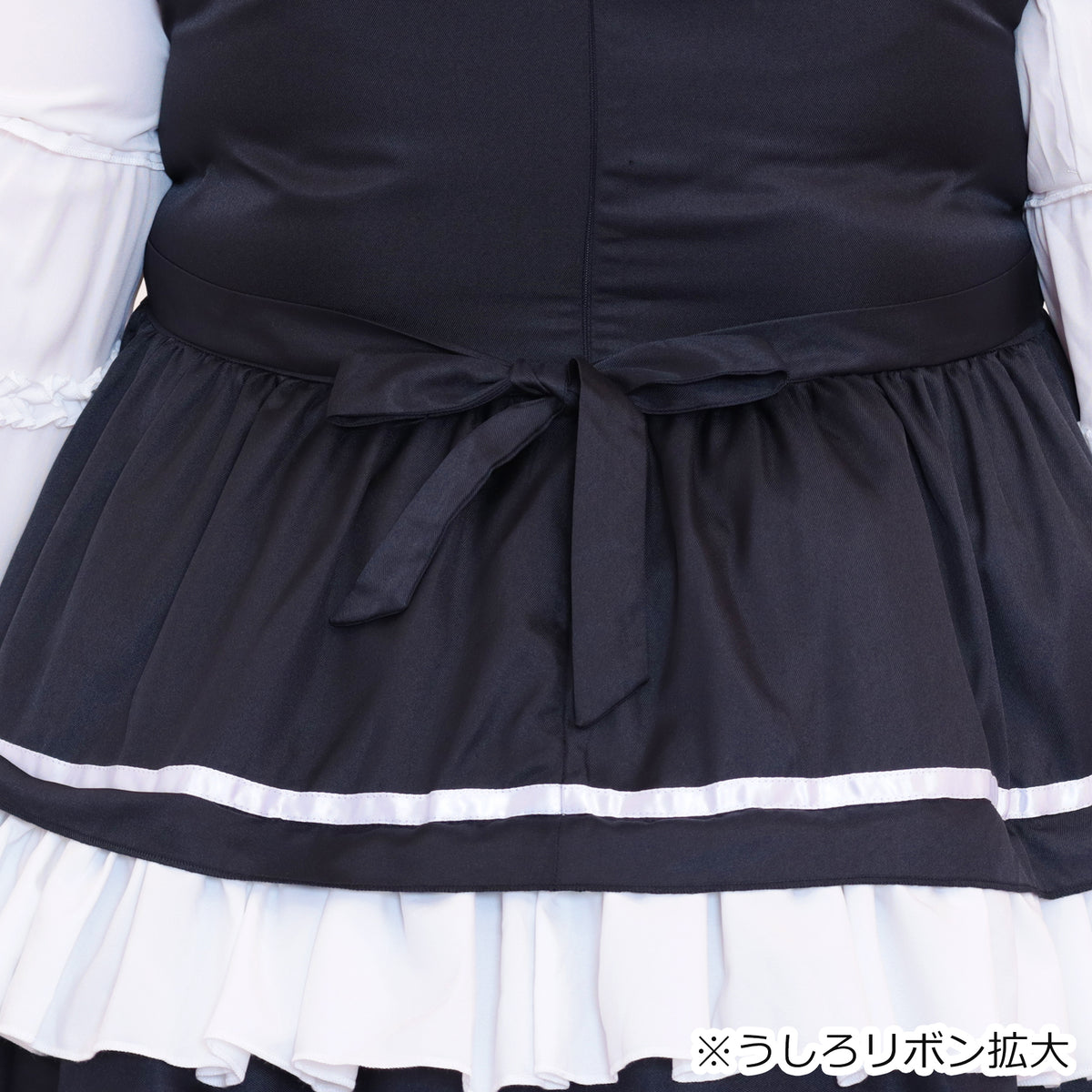 Black Lolita Chinese Maid Costume Set (M/L/LL/3L/4L/5L/6L)/Cosplay