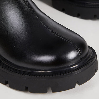 【ふくらはぎ＜LLサイズ＞45～51cm】Vカット・ワイドフィットロングブーツ(ふくらはぎ大きいサイズ)